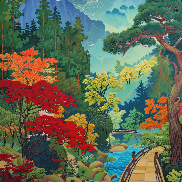 Japanese Landscape Fine Art Prints