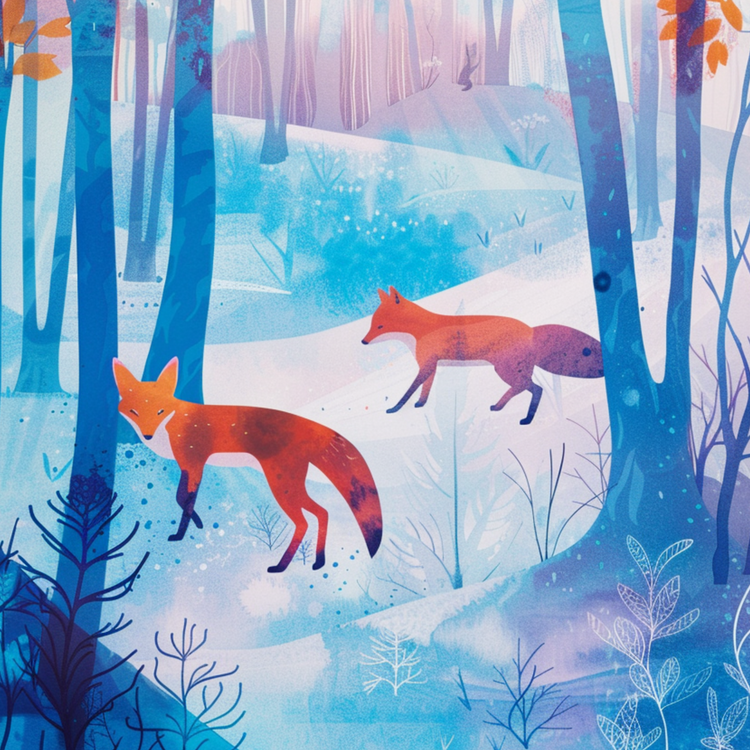 Foxes Fine Art Prints