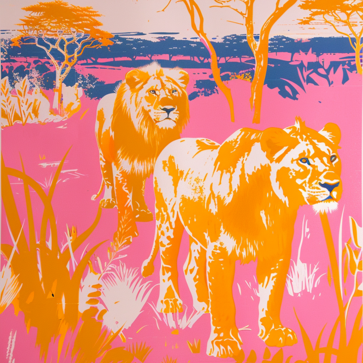 Lion Fine Art Prints