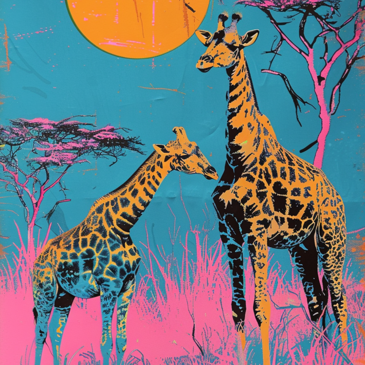 Giraffe Fine Art Prints